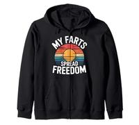 My Farts Spread Freedom - Zip Hoodie