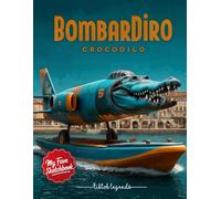 My Fave Sketchbook: Bombardiro Crocodilo Viral Legends Edition - Grid Notebook: Premium Italian Grid Journal for Artists & Doodlers, 8.5x11, 120 Pages