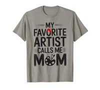 My Favorite Artist Call Me Mom Gifts For Artist Mother's Day T-Shirt