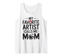 My Favorite Artist Call Me Mom Gifts For Artist Mother's Day Tank Top