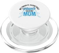 My Favorite Basketball Player Calls Me Mom Team Match Coach PopSockets PopGrip for MagSafe
