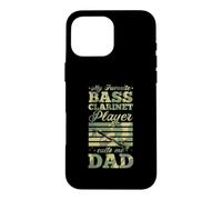 My Favorite Bass Clarinet Player Calls Me Dad Case for iPhone 16 Pro Max