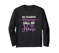 My Favorite Blessings Call Me Noni Long Sleeve T-Shirt