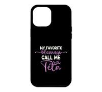 My Favorite Blessings Call Me Teta Grandma Mother's Day Case for iPhone 12 Pro Max