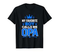 My Favorite Boy Calls Me Opa Value Graphic T-Shirt, Men, Black, M