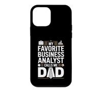 My Favorite Business Analyst Calls Me Dad Proud Fathers Day Case for iPhone 12 mini