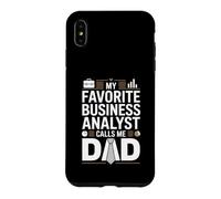 My Favorite Business Analyst Calls Me Dad Proud Fathers Day Case for iPhone XS Max