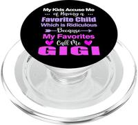 My Favorite Call Me Gigi Funny Gigi Birthday PopSockets PopGrip for MagSafe
