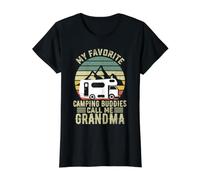 My Favorite Camping Buddies Call Me Grandma Kids Boys Camper Value Graphic T-Shirt