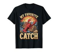My Favorite Catch Lobsterman Lobster Fishing Maine Lobsters Value Graphic T-Shirt