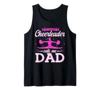 My Favorite Cheerleader Calls Me Dad Cheer Leading Tank Top