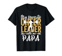 My Favorite Cheerleader Calls Me Papa Cheer Fathers Day T-Shirt