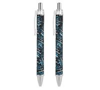 My Favorite Cheerleader Mom Ballpoint Pen Retractable 0.5mm Black Ink Ball Point Smooth Writing for Office Work Gift