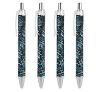 My Favorite Cheerleader Mom Ballpoint Pen Retractable 0.5mm Black Ink Ball Point Smooth Writing for Office Work Gift