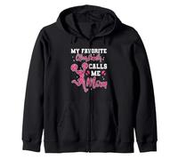 My Favorite Cheerleaders Calls me Mom Zip Hoodie