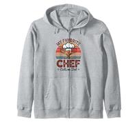My Favorite Chef Calls Me Dad Zip Hoodie