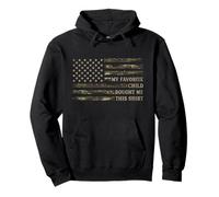 My Favorite Child Bought Me This Shirt Fathers Day Camo Flag Pullover Hoodie