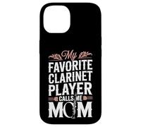 My Favorite Clarinet Player Calls Me Mom Band Case for iPhone 14