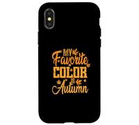 My favorite Color is Autumn Case for iPhone X/XS