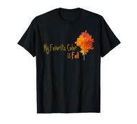 My Favorite Color is Fall - Autumn Leaves On A Tree Value Graphic T-Shirt