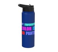 My Favorite Color is No Pants Stainless Steel Insulated Water Bottle
