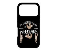 My Favorite Color Is Weekends Lazy Chill Out Sloth Case for iPhone 17 Pro