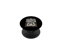 My Favorite Conductor Calls Me Dad Proud Fathers Day PopSockets Adhesive PopGrip