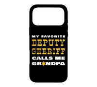 My Favorite Deputy Sheriff Calls Me Grandpa Proud Granddad Case for iPhone 17 Pro Max