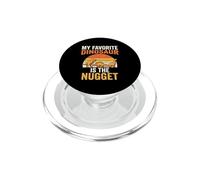 My Favorite Dinosaur Is Nugget Dino Nugget Humor PopSockets PopGrip for MagSafe
