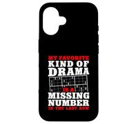 My Favorite Drama Is A Missing Number In The Last Row Case for iPhone 16