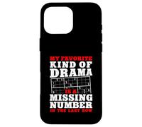 My Favorite Drama Is A Missing Number In The Last Row Case for iPhone 16 Pro Max