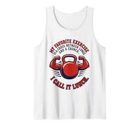 My Favorite Exercise is A Cross Between A Lunge an Tank Top