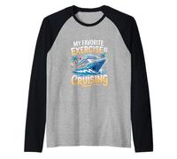 My Favorite Exercise is Cruising Cruise Ship Vacation Raglan Baseball Tee