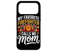 My Favorite Firefighter Calls Me Mom Case for iPhone 17 Pro Max