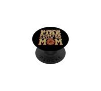 My Favorite Firefighter Calls Me Mom Proud Fire Mommy Son PopSockets Adhesive PopGrip
