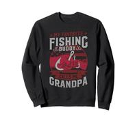 My Favorite Fishing Buddy Calls Me Grandpa Family Humor Sweatshirt