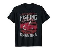 My Favorite Fishing Buddy Calls Me Grandpa Family Humor T-Shirt
