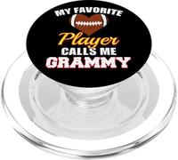 My Favorite Football Player Calls Me Grammy Funny Game Day PopSockets PopGrip for MagSafe