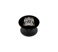 My Favorite Gaffer Calls Me Dad Film Crew Proud Fathers Day PopSockets Adhesive PopGrip
