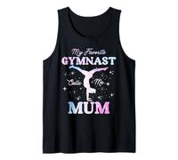 My Favorite Gymnast Calls Me Mum Gymnastics Mom Tank Top