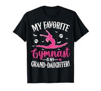 My Favorite Gymnast Is My Grand Daughter Spooky Halloween T-Shirt