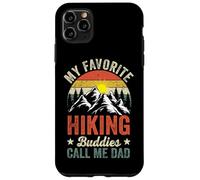My Favorite Hiking Buddies Call Me Dad Vintage Outdoor Dad Case for iPhone 11 Pro Max
