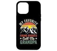 My Favorite Hiking Buddies Call Me Grandpa Vintage Outdoor Case for iPhone 12 Pro Max