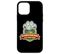 My Favorite Hiking Buddy Has Four Paws Hiker Dog Owner Hike Case for iPhone 12 mini