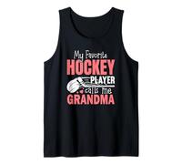 My Favorite Hockey Player Calls Me Grandma Tank Top