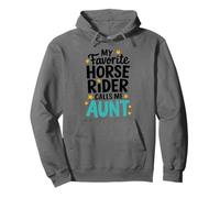 My Favorite Horse Rider Calls Me Aunt, Horse Rider Aunt Pullover Hoodie