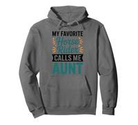 My Favorite Horse Rider Calls Me Aunt, Horse Rider Aunt Pullover Hoodie