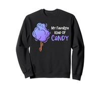 My Favorite Kind Of Candy Cotton Candy Sweet Tooth Sweatshirt