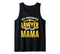 My Favorite Lawyer Calls Me Mama Law School Graduate Lawyer Tank Top