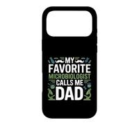 My Favorite Microbiologist Calls Me Dad Proud Fathers Day Case for iPhone 17 Pro Max